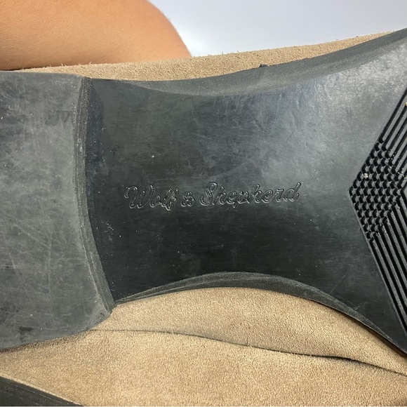 Wolf & shepherd tan suede loafers men’s size 12.5 preppy casual business casual - Picture 8 of 11